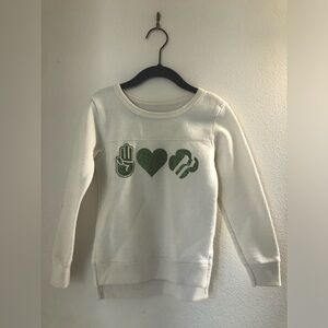 Girl Scout girls XS sweatshirt